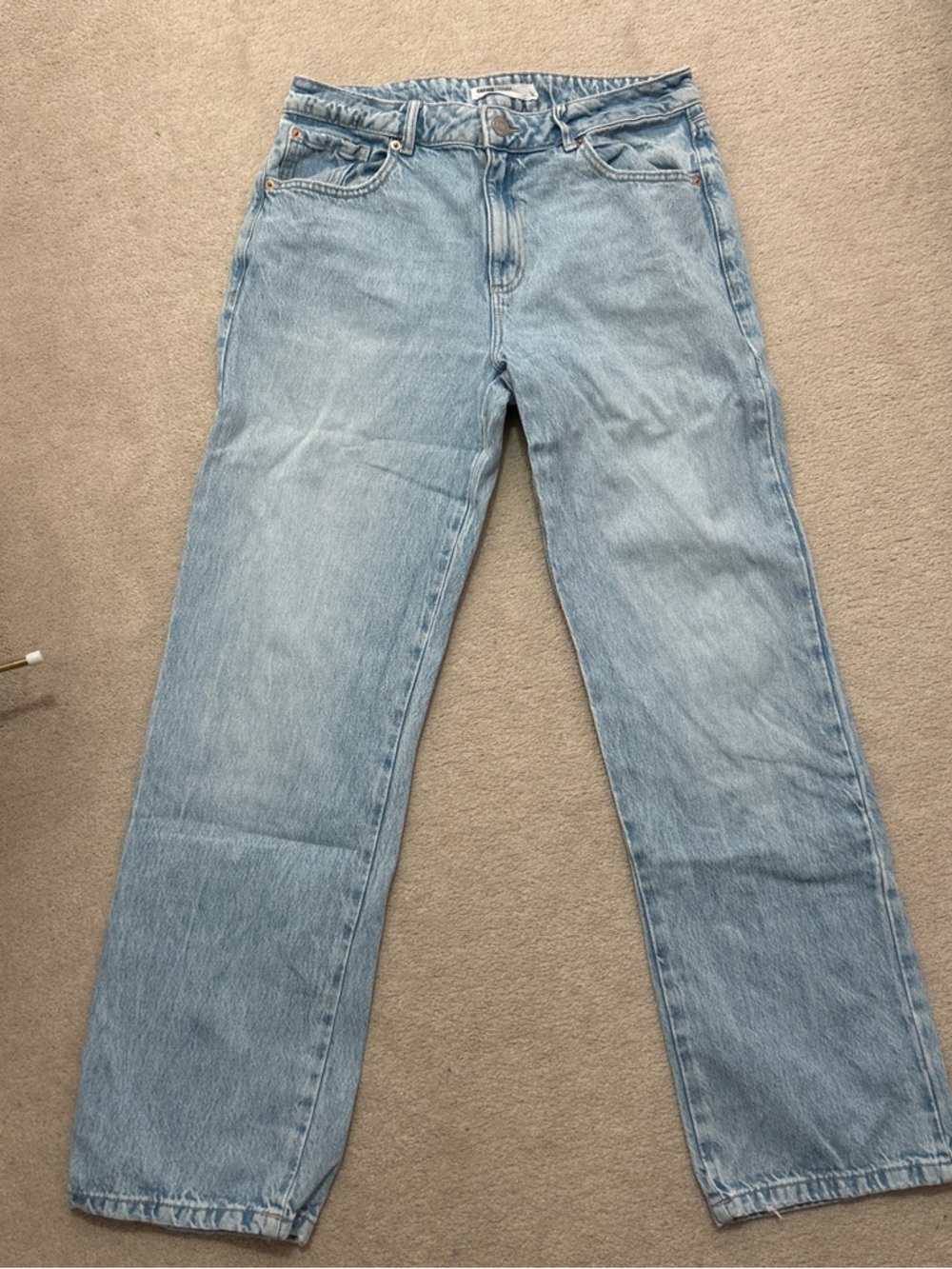 Garage Light Blue Slouchy Denim Jeans